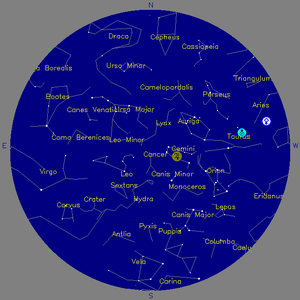 Sky Chart - click to enlarge