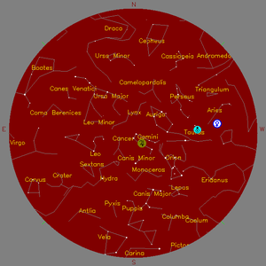 Sky Chart - click to enlarge