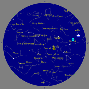 Sky Chart - click to enlarge