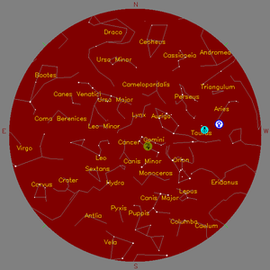 Sky Chart - click to enlarge