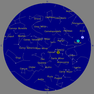 Sky Chart - click to enlarge