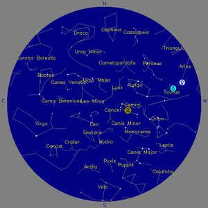 Sky Chart - click to enlarge