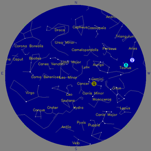 Sky Chart - click to enlarge