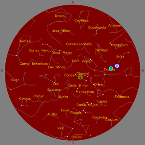 Sky Chart - click to enlarge