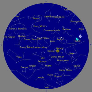 Sky Chart - click to enlarge