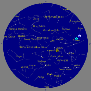Sky Chart - click to enlarge
