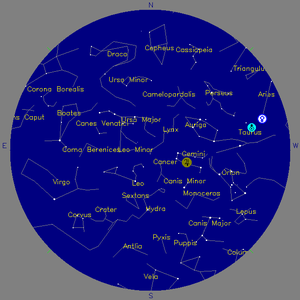 Sky Chart - click to enlarge