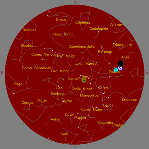 Sky Chart - click to enlarge