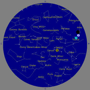 Sky Chart - click to enlarge