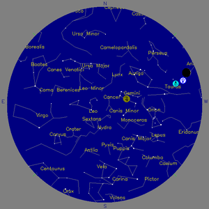 Sky Chart - click to enlarge