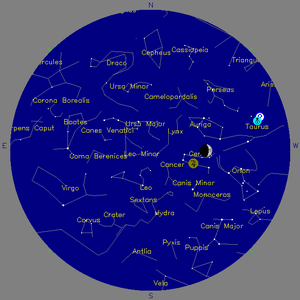 Sky Chart - click to enlarge