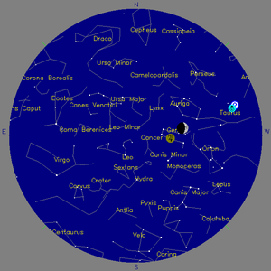 Sky Chart - click to enlarge