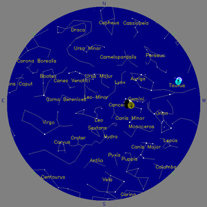 Sky Chart - click to enlarge