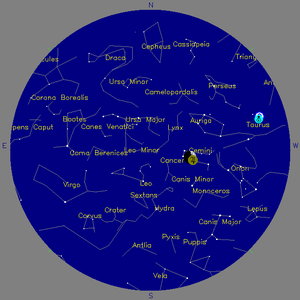 Sky Chart - click to enlarge