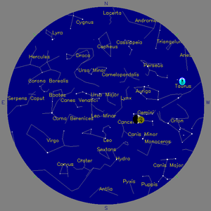 Sky Chart - click to enlarge