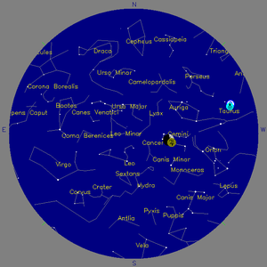 Sky Chart - click to enlarge