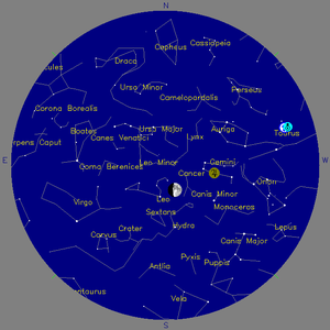 Sky Chart - click to enlarge