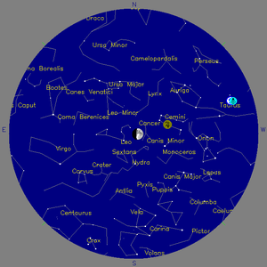 Sky Chart - click to enlarge