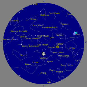 Sky Chart - click to enlarge