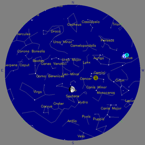 Sky Chart - click to enlarge