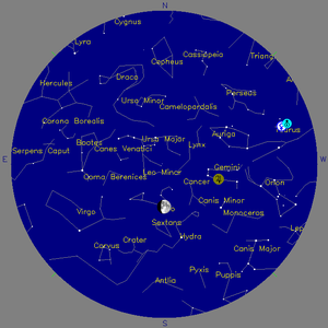 Sky Chart - click to enlarge