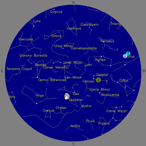 Sky Chart - click to enlarge
