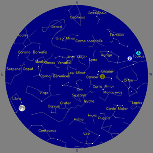 Sky Chart - click to enlarge