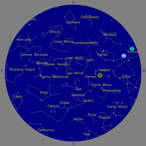 Sky Chart - click to enlarge