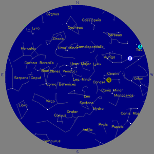 Sky Chart - click to enlarge