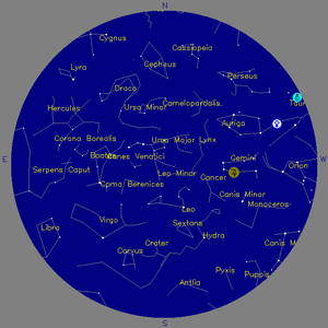 Sky Chart - click to enlarge