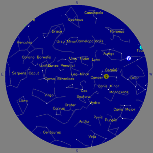 Sky Chart - click to enlarge
