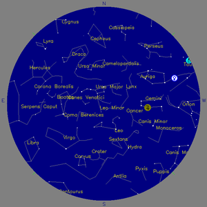 Sky Chart - click to enlarge