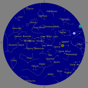 Sky Chart - click to enlarge