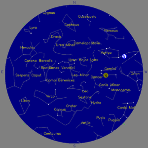 Sky Chart - click to enlarge