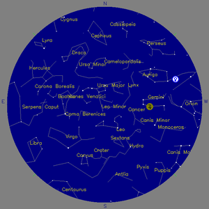 Sky Chart - click to enlarge