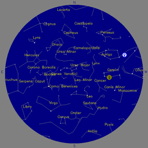 Sky Chart - click to enlarge