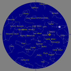 Sky Chart - click to enlarge