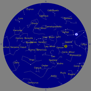Sky Chart - click to enlarge