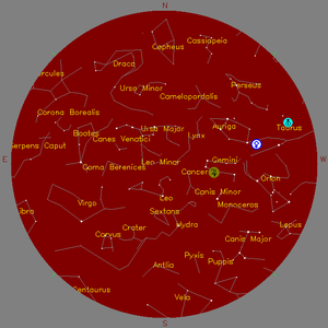 Sky Chart - click to enlarge