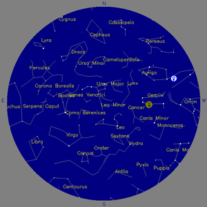 Sky Chart - click to enlarge