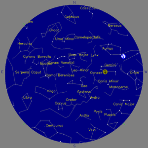 Sky Chart - click to enlarge
