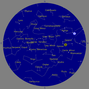 Sky Chart - click to enlarge