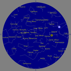 Sky Chart - click to enlarge