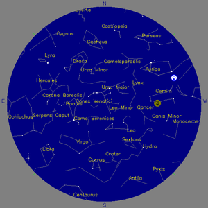 Sky Chart - click to enlarge