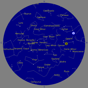 Sky Chart - click to enlarge