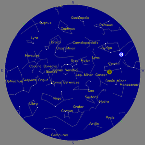 Sky Chart - click to enlarge