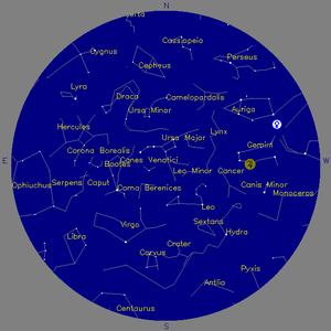 Sky Chart - click to enlarge
