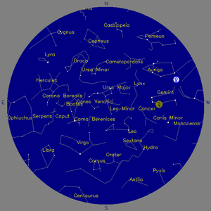 Sky Chart - click to enlarge