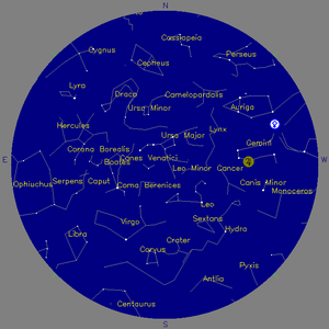 Sky Chart - click to enlarge