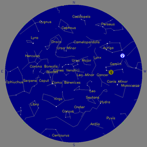 Sky Chart - click to enlarge
